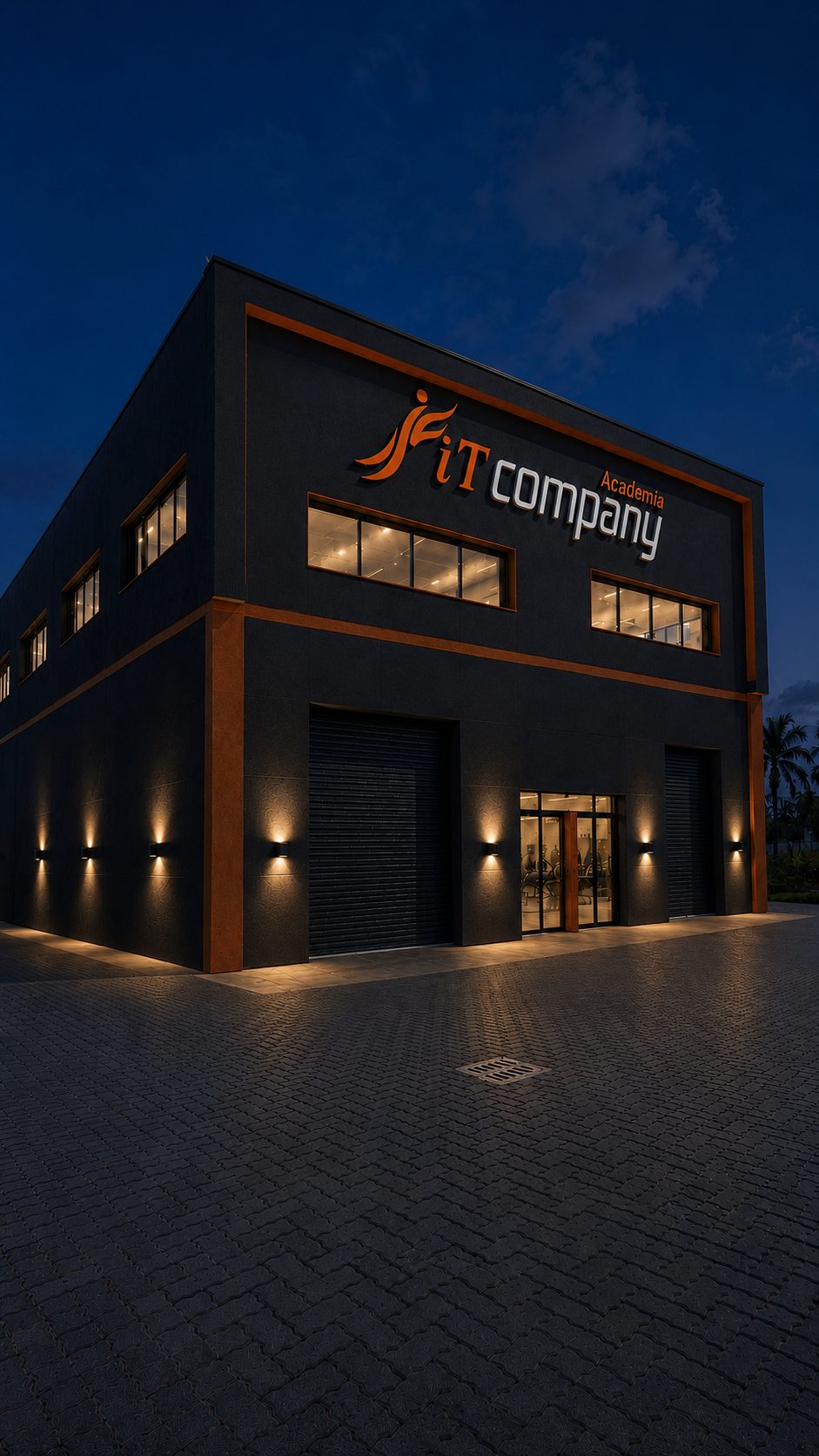 Fachada da próxima unidade FitCompany